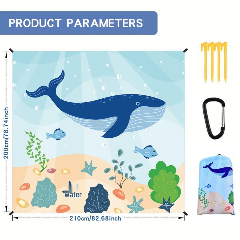 Seaside Portable Camping Canopy Tent Sunshade for Outdoor Beach and Fishing