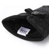 Daks Women S Dark Grey Wool gloveS Dd Ribbon Dcgv9f208g3