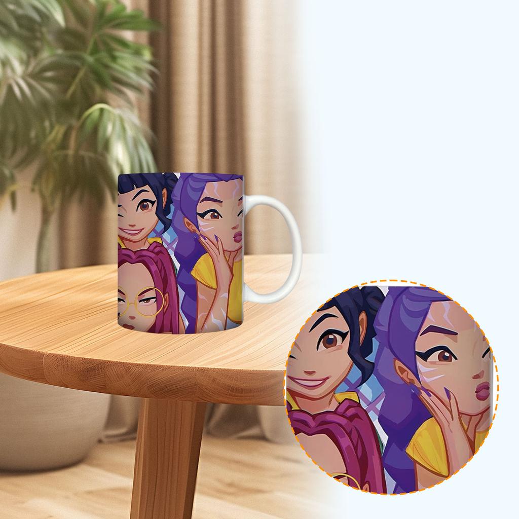 Adorable Anime - Themed Ceramic Mugs Collection –  Cartoon Designs, Perfect Gift For Kids, Great For Daily Beverages & Anime Enthusiasts’ Collection