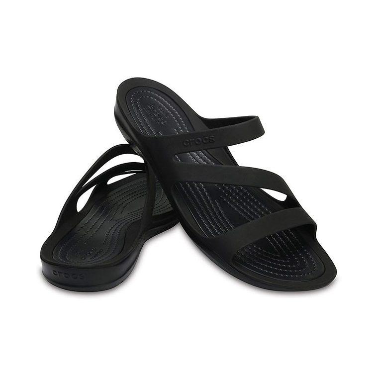 Crocs Slide Slippers Women's Black 203998-060