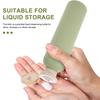 NUOLUX Travel Shampoo Bottles, 250ml Shower Gel Dispenser Containers, Set of 3, Compact, Lightweight, Multi-Purpose Sub-Bottles