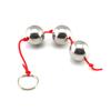 Plugue vaginal de metal com 5 bolas anais, brinquedos sexuais de aço inoxidável para mulheres, homens, anel erótico portátil, conta anal, vibrador adulto