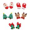 Nail Charms For Acrylic Nails Kawaii Christmas Nail Charms Resin Christmas Trees Jingle Bells Reindeer Gloves Santa