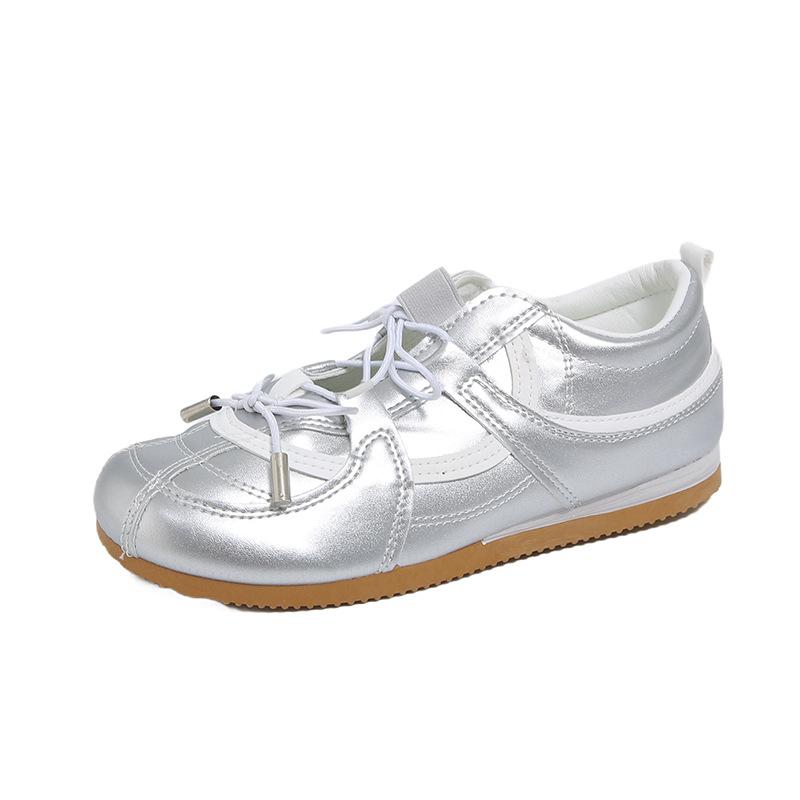5Cm Height-increasing Sports and Leisure Shoes, German Training Shoes, Women's 2025 Summer New Hollow Mesh Breathable Hiking Shoes