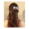 FASELE Hair Stick, Hair Accessory, Casual, Stylish, Sweet, Cute Rose Flower Ribbon Hair Clip, Popular Women's Elegant Fashionable for Kimono, Western