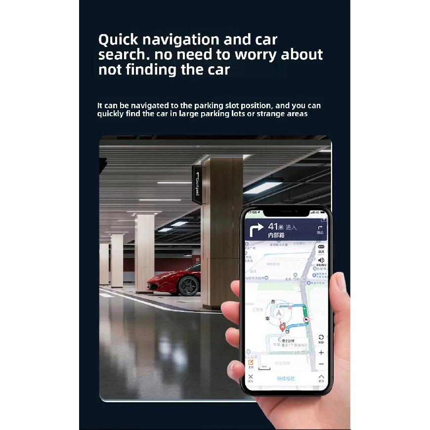 Universal GPS Tracker Car OBD Charger Cigarette Lighter USB Type-C for Auto Iphone Ipad GPS Locator Find My Apple Official App