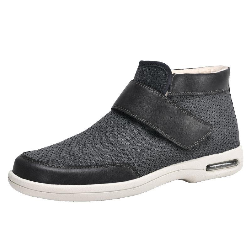 Man Shoes Warm Long Barrel Old People Shoe Senile Wide Feet Swollen Shoe Man Women Eversion Soft Comfortable Diabetic Shoes