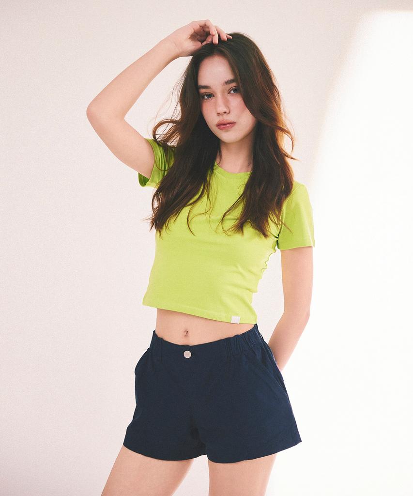 Eialyu Cotton Washing Low Pants
