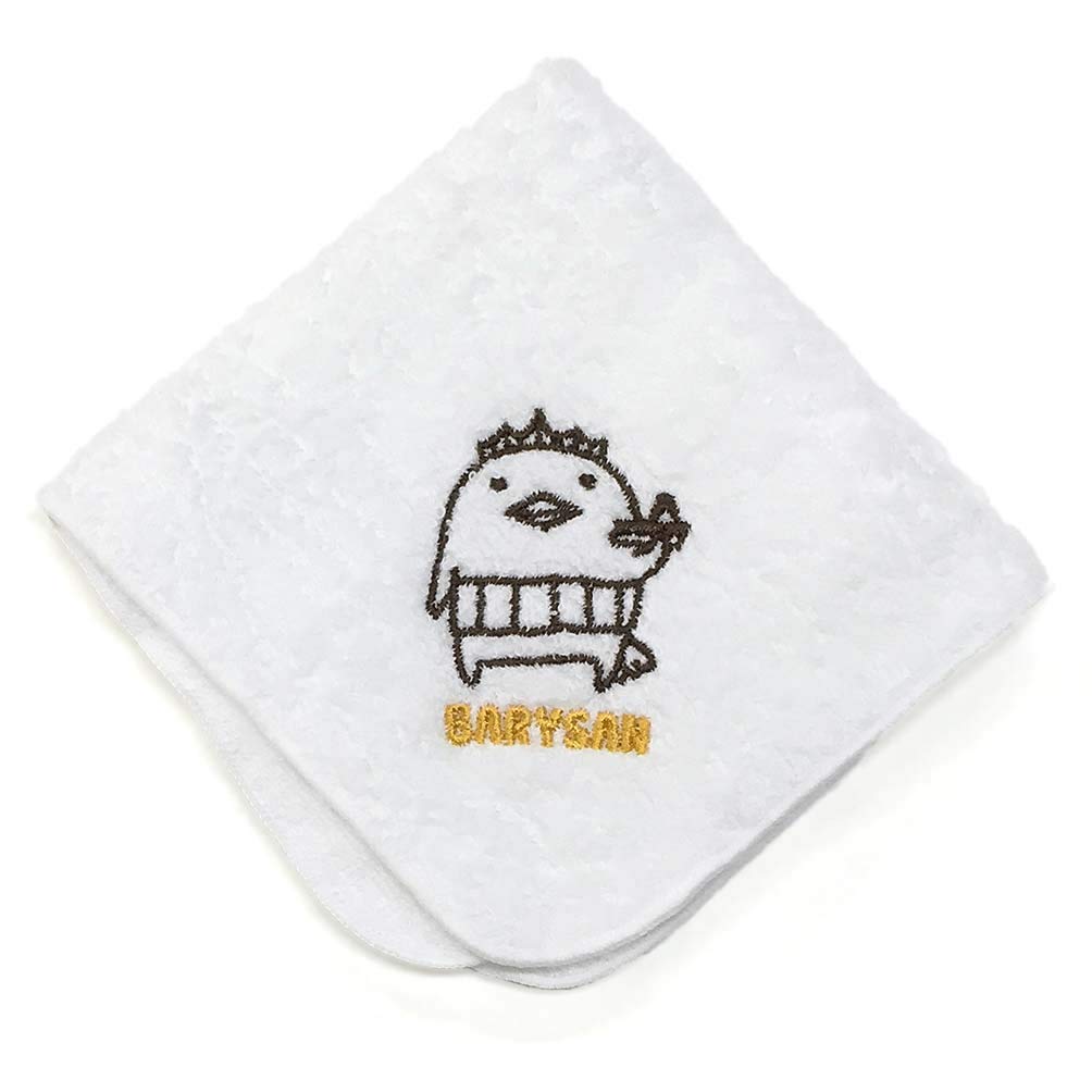 

Полотенце Имабари 10 цветов Мини-носовой платок 25x25 см Вышитый носовой платок Бали-сан Бали-сан (белый) белый