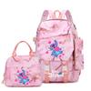 Backpack Level 3 To 6 Girls Pink School Bag Portable Lunch Bag Stationery Pencil Case