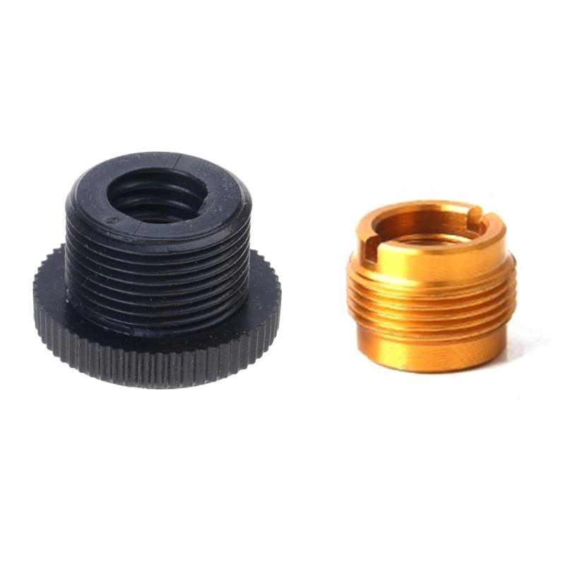 10Pieces 3/8" Female To 5/8" Male Microphones Mics Stands Adapter Thread Screws for Microphones Mics Stands Spare Parts