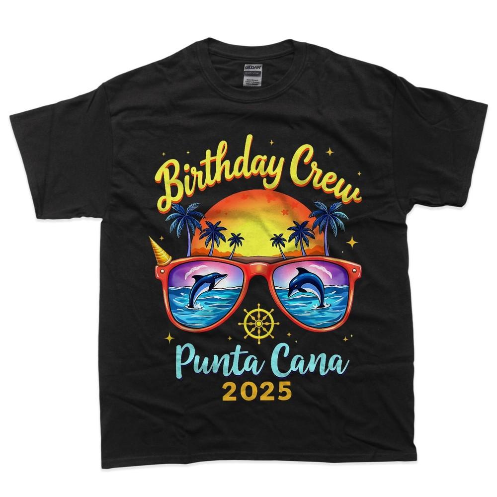 

Matching Group 2025 Punta Cana Birthday Trip Vacation 2025 T-Shirt 3XL