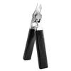 High-Grade Anti-Splash Angled Nail Clippers Set - Large Opening, Three-Piece for Grooved Nails