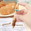 4Pcs Kawaii Capybara Panda Gel Pens Writing Smooth Pens Cartoon Pressing Neutral Pens Aesthetic Stationery Office Supplies Gifts