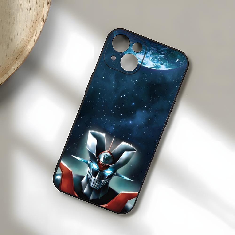 Anime M-Mazinger Z Phone Case For IPhone 17 Pro Max 15 Pro 16 14 Plus 12 13 Mini 11 Pro Shockproof Soft Cover