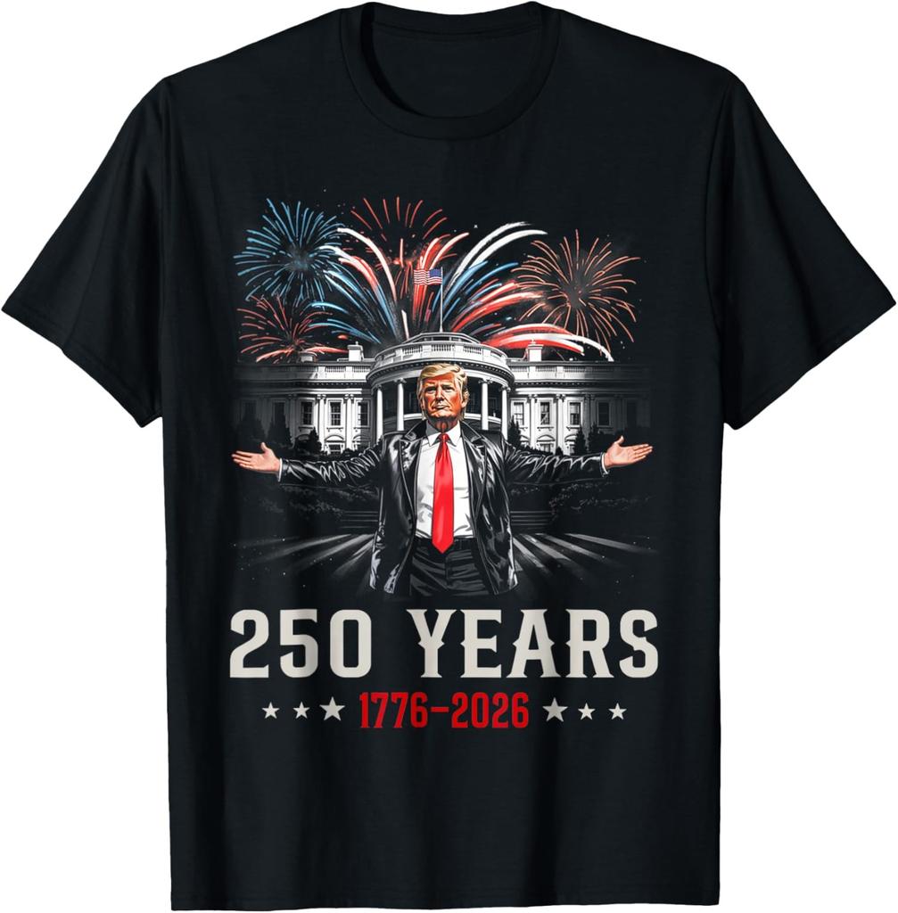 Patriotic American Flag 250 Years of Freedom Pride Unisex T-Shirt
