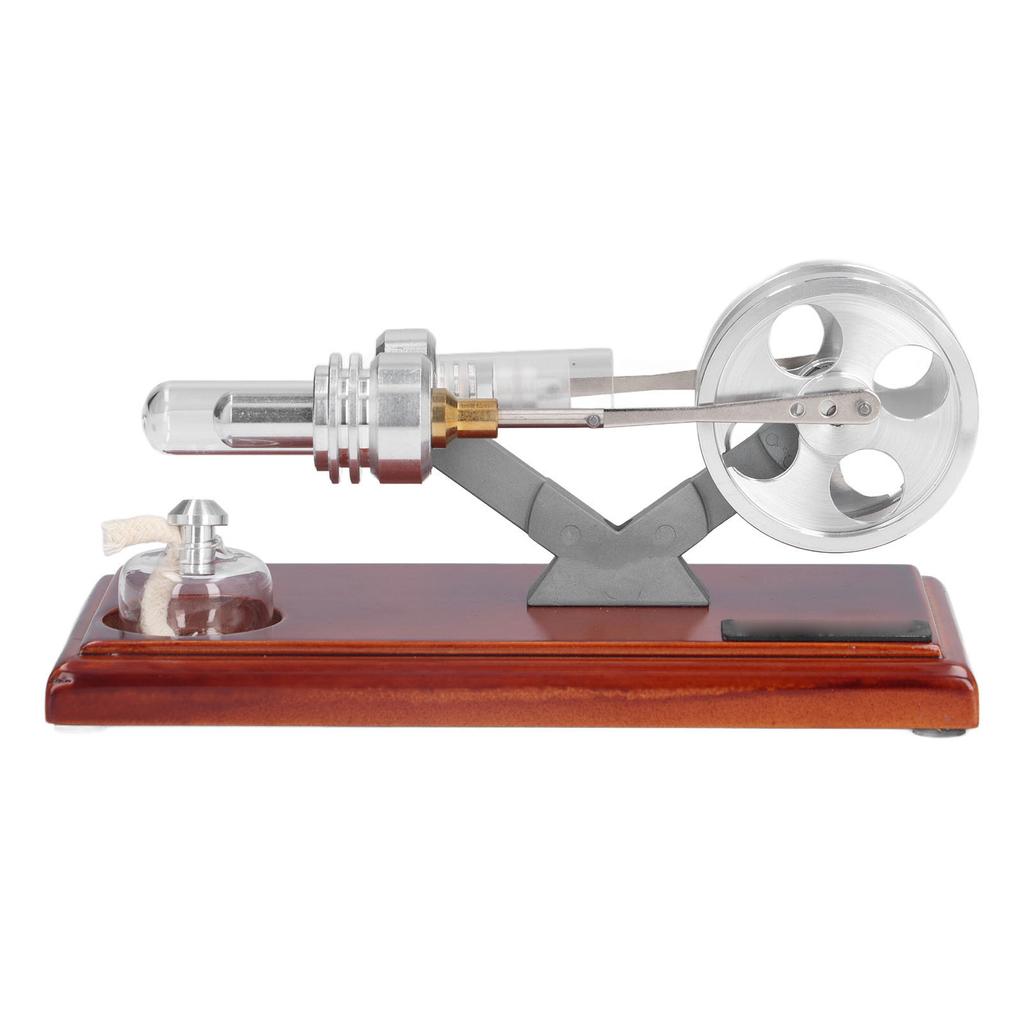 Stirling Engine Model Aluminium Alloy Physical Engine Motor Model Kids Educational Toy for Classroom