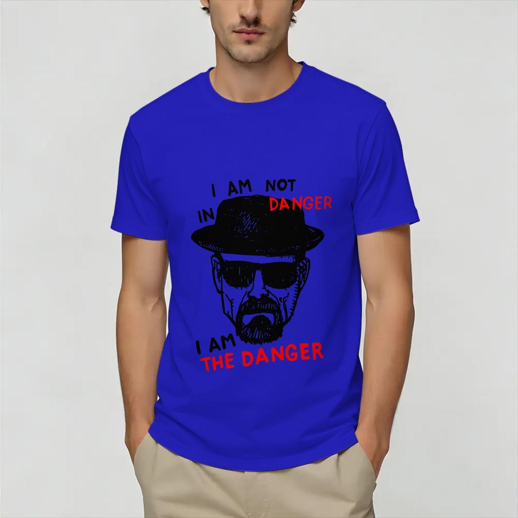 Unisexs TShirt Breaking Bad Casual Pure Cotton Tee Shirt Short Sleeve T Shirt Crewneck Tops Big Size