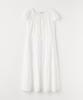 Selliteiljeu Frill Button Long Dress_Ivory