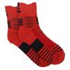 1 Pair Cotton Sports Socks Men Thicken Basketball Breathable No Sweat Running SocksRed