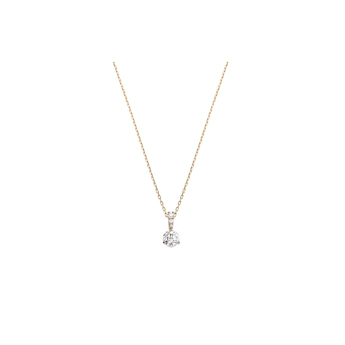 

Swarovski Solitaire Angel Kiss Crystal Pendant Necklace Women necklace Gold 5511557 Shopping Bag