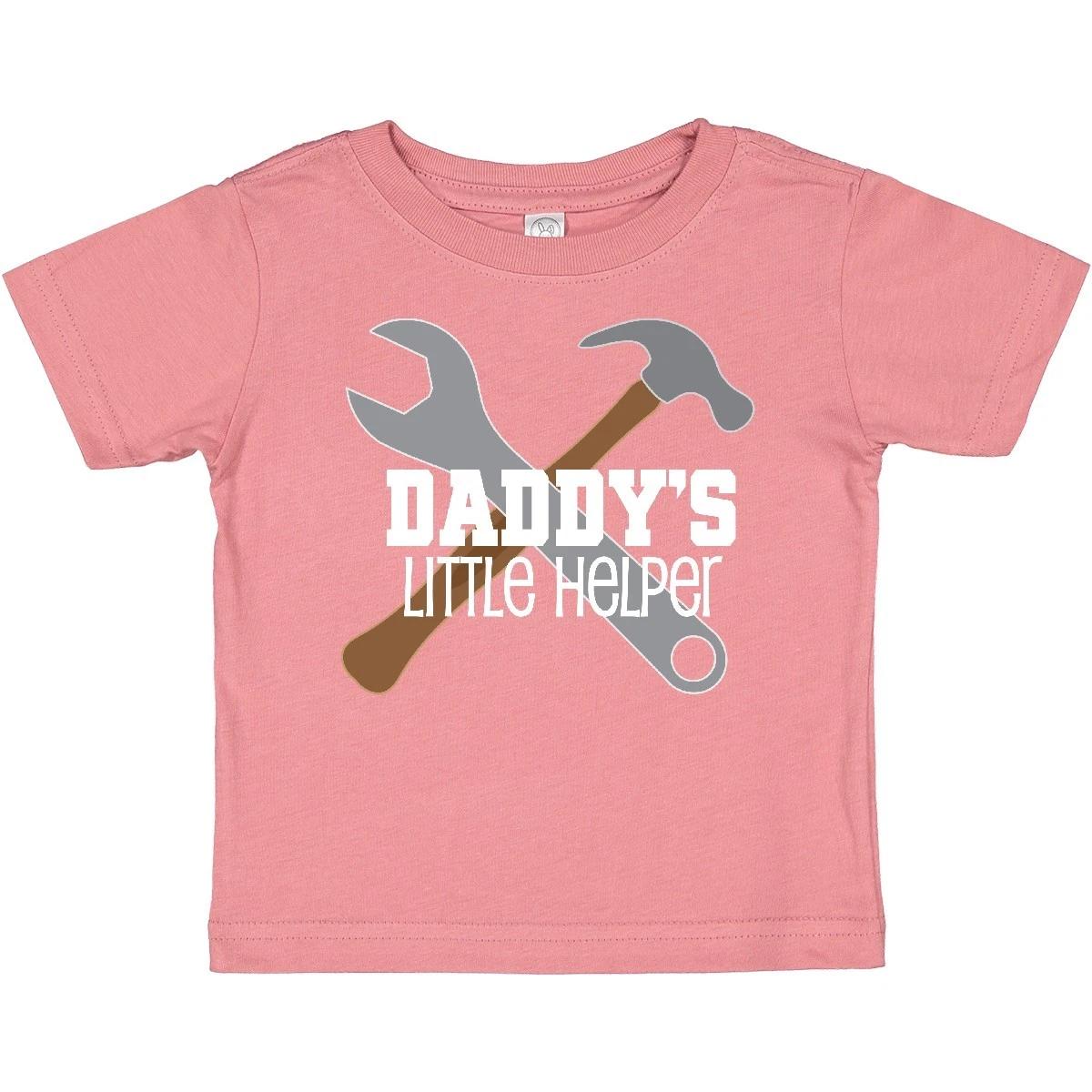 Inktastic Daddy s Little Helper Tool Set Baby T-Shirt Daddy From Fathers Day Son 110