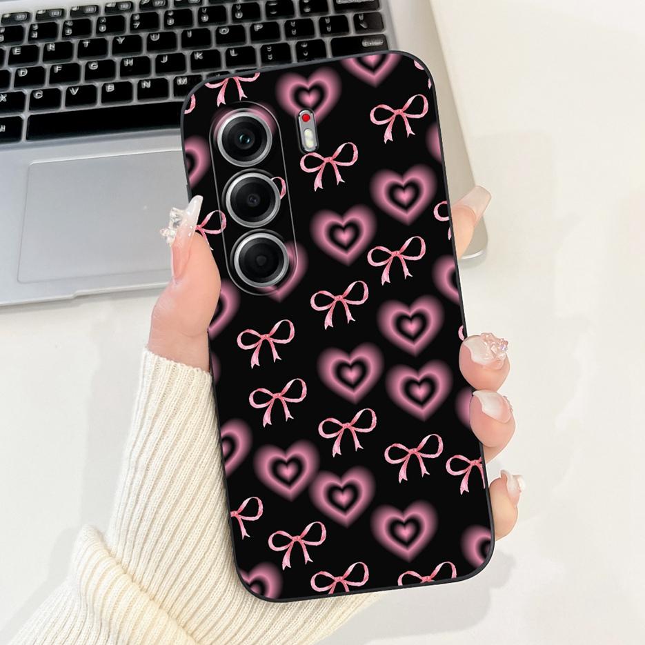 For Tecno Camon 40 Pro 5G Case CM7 Cute Cartoon Cover Soft TPU Phone Case For Tecno Camon40 Camon 40 Pro 4G CM6 Back Cover Coque