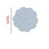 Silicone Flower Heat-Resistant Coaster Dining Table Mat Home Use Anti-Burn Tea Coaster Premium Tableware Mat Creative Pot Mat