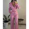 Y2K Rhinestone Zip Up Hoodie Short Sweatpants Set Streetwear Women