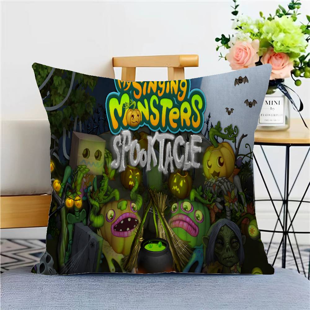 

Наволочка для подушки My Singing M-Monsters, наволочка, обивка, диванная подушка, домашний декор, наволочка 12x12Inch