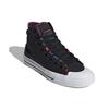 Adidas Originals Nizza Hi Rf Canvas Casual Slip Resistant Shock Absorbing High Top Skate Shoes Unisex Sneakers Black GX2713