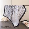 Printed Square Scarf Thin Headband New Silk Scarf  Women