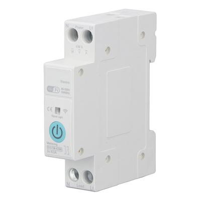 WiFi Smart Schutzschalter mit Messung Drahtloser Fernbedienungsschalter Schutzschalter für Heimgebrauch DIN-Schienenmontage AC 90-300V