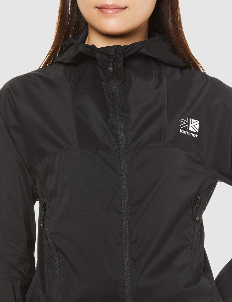 Outerwear Wind Shell Hoodie Black L [Karimar] W's Women's
