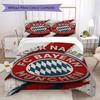 Biancheria da letto personalizzata FC Bayern Monaco, Set piumone Copripiumone Federa Regalo di Compleanno per la Casa(1 * copripiumino + 2 * federa, senza nucleo)_xia