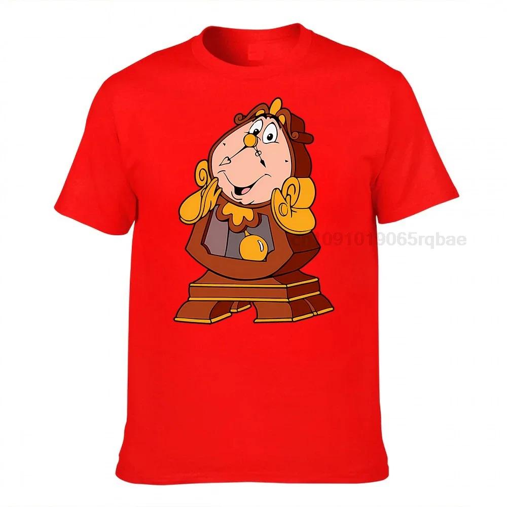 Beauty And The Beast Happy Cogsworth Tshirt Tshirt Oversized Gift T Shirt Smlxlxxl3xl4xl5xl Unisex Unisex