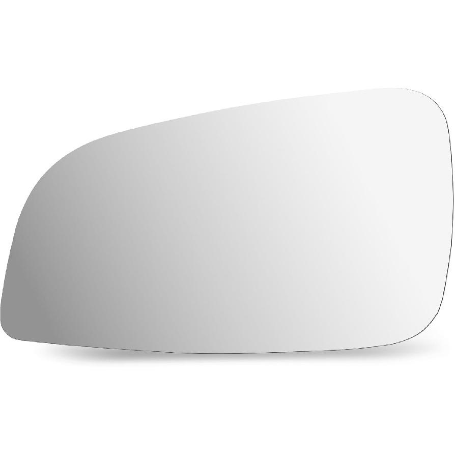 NEYASU Mirror Glass Driver Left Side fit for 2007 2008 2009 Saturn Aura 2008 2009 2011 2012 Chevy Malibu LS LT Flat Glass Replacement with Adhesives