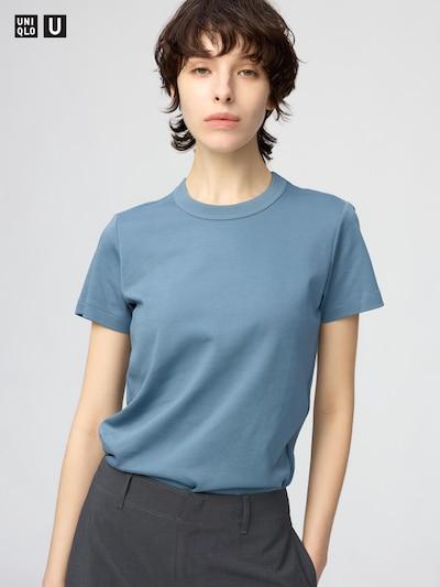 UNIQLO 483456 Women Crew Neck T-Shirt Short Sleeve Basic Casual Top Japan