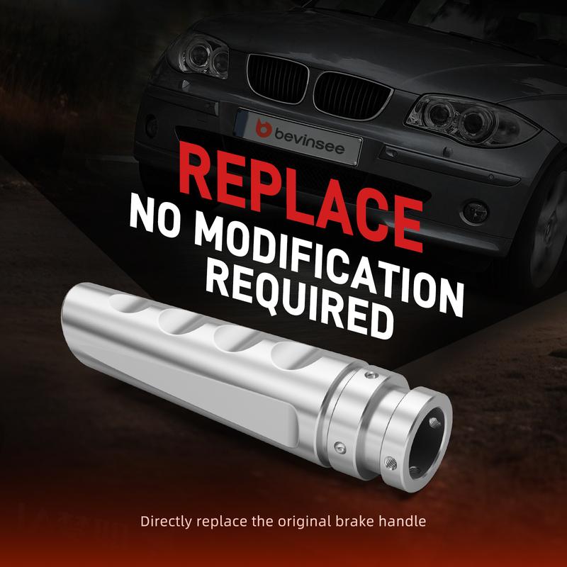 Billet Aluminum Hand Brake Handle for BMW E46 E36 M3/E39 E60 E34 M5/E82 E88 1M/E63 E64 M6/X3 E83/X5 E53/E87 E81 Z3 Z8 X6