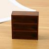 Dollhouses Furniture 1/12 Scale Wooden Display Cabinet Sideboard Model for Miniature Project Decoration and Collectors