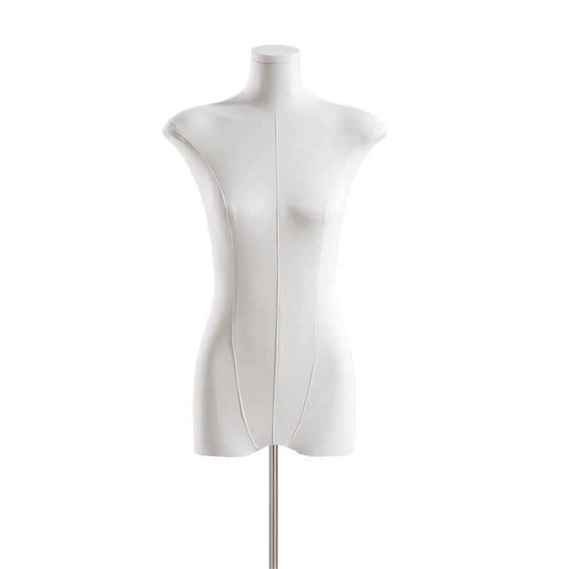 Adjustable Height Mannequin Stand with Arms for Women's Clothing Display
