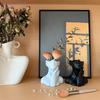 Creative Human Body Art Vase Makeup Brush And Pen Holder Multi-Functional Desk Organizer Statue Ornament Home Office Decor
