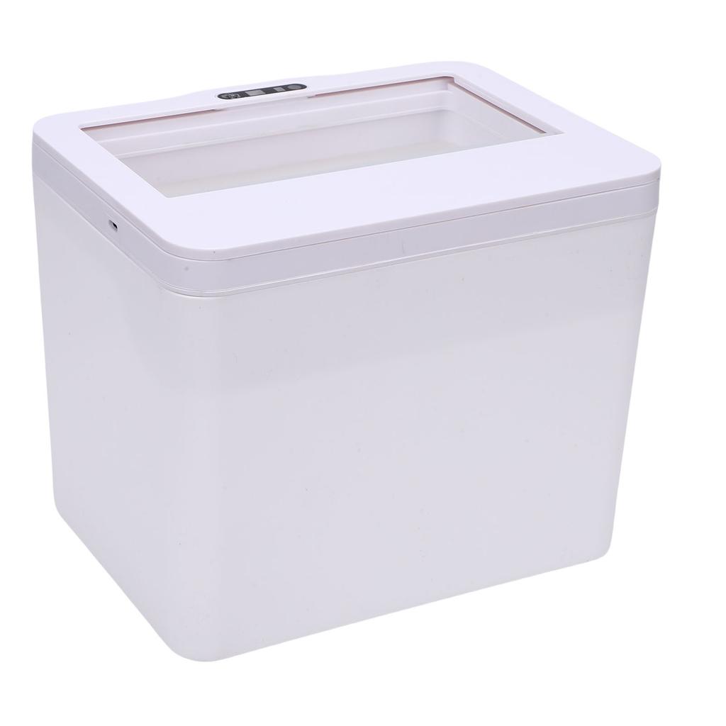 Automatic Motion Sensor Trash Can 8L Capacity Touchless Garbage Can Odor Resist with Telescopic Sealed Lid for Home Kitchen   Car