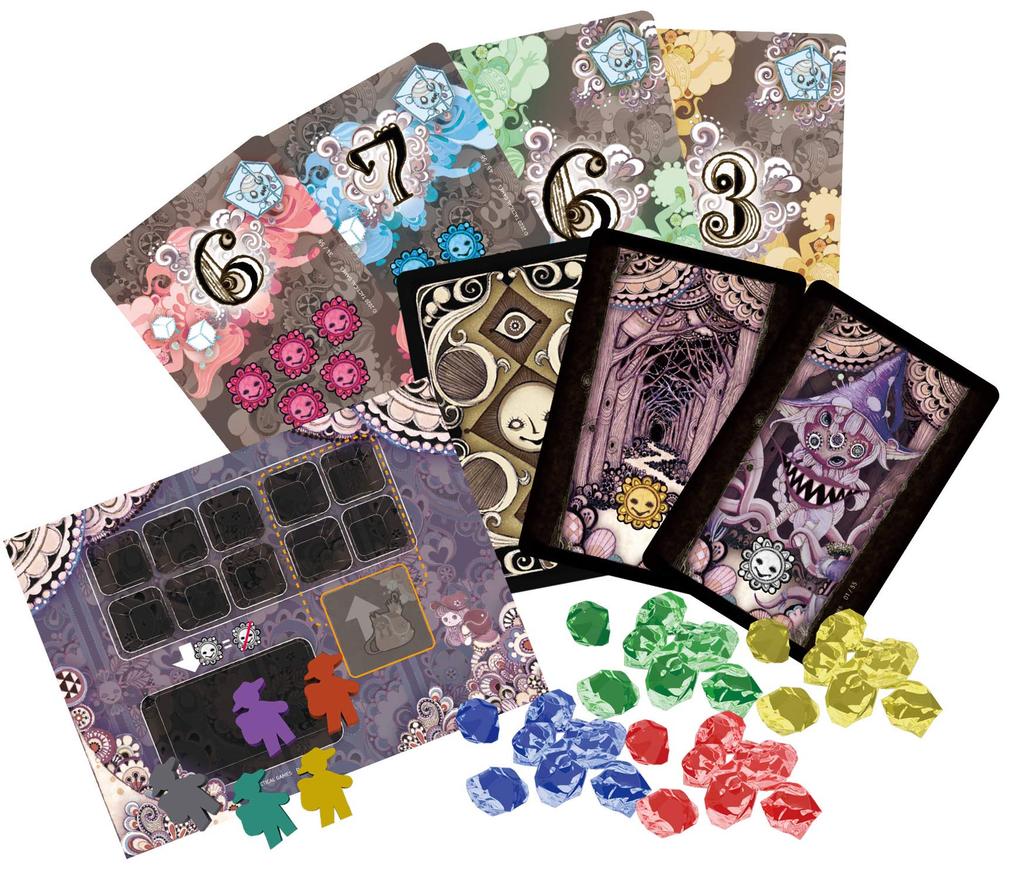 Tactical Games Wicked Forest (3-5 Players, 30-40 Minutes, Ages 14+) Board Game, Multicolor