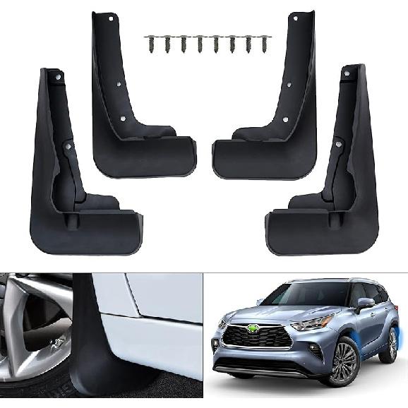 Autorder Mud Flaps Splash Guards For 2025-2026 Toyota Camry LE/SE/XLE/XSE Accessories Mudflap Fender Flares Front And Rear Mud Guard Set 4PCS