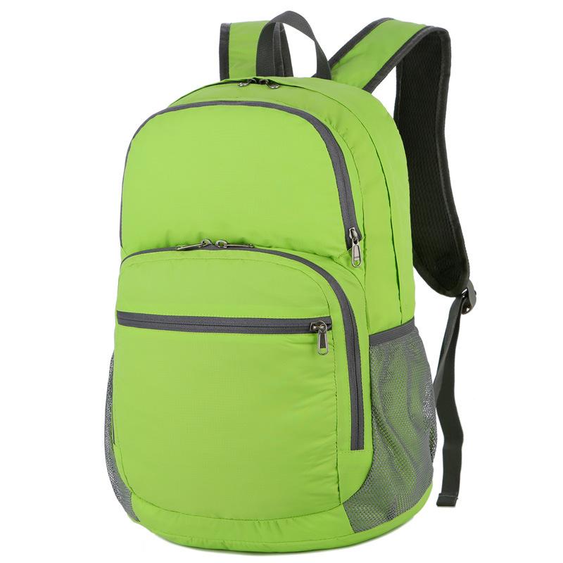 Sac à dos pliable d'extérieur pour le tourisme et le sport, rangement pratique pour les sacs d'escalade pour hommes