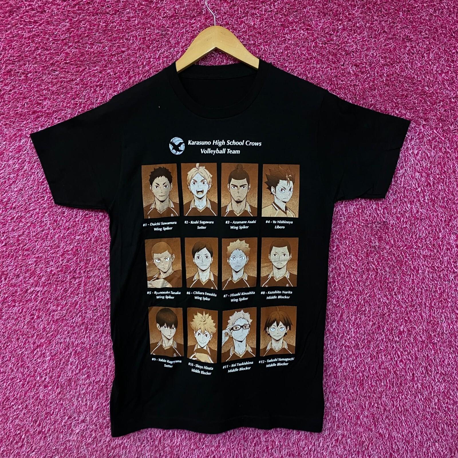 Haikyu! Yearbook Photos Tshirt size medium L