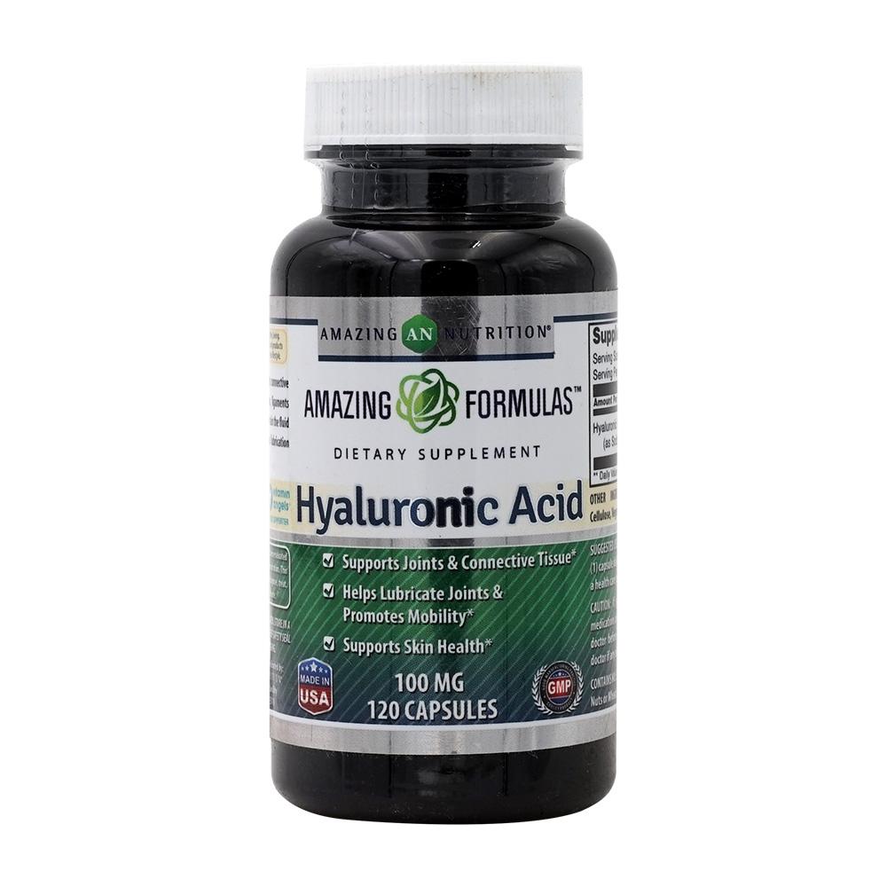 

Amazing Formulas Hyaluronic Acid 100 mg, 120 Capsules