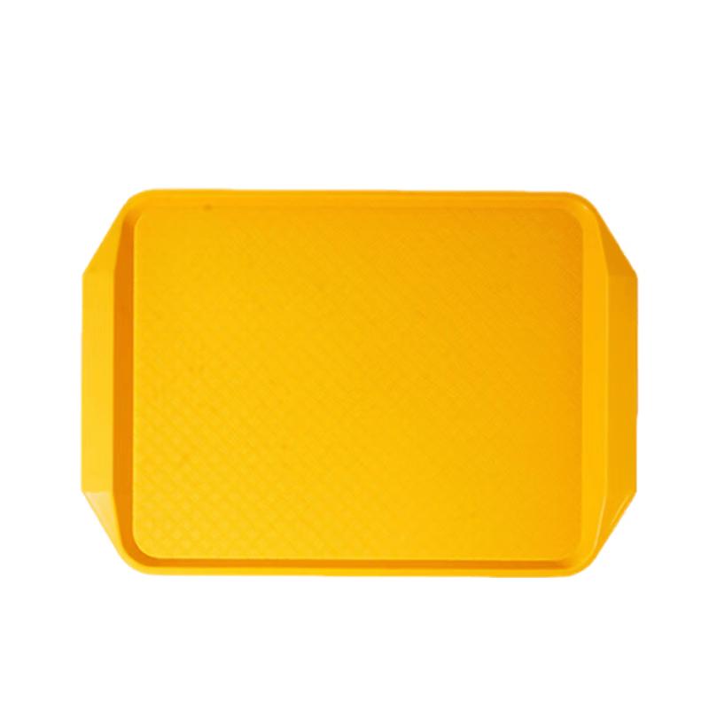 Yilan Commercial PP Anti-slip Rectangular Serving Tray with Handles