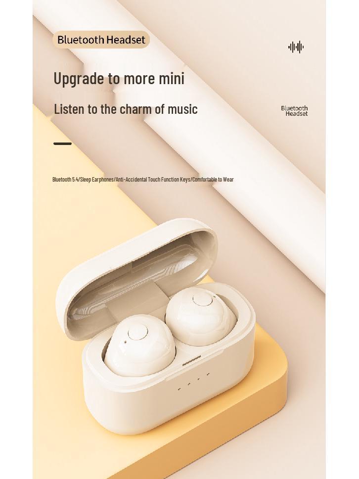 Wireless TWS Bluetooth 5.4 Stereo Noise-Cancelling Sport Earbuds